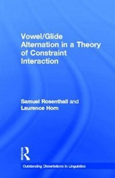 Vowel/glide Alternation A Theory Of Constraint Interaction