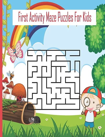 100 Maze for Kids Ages 4-8: Maze Activity Workbook for Children