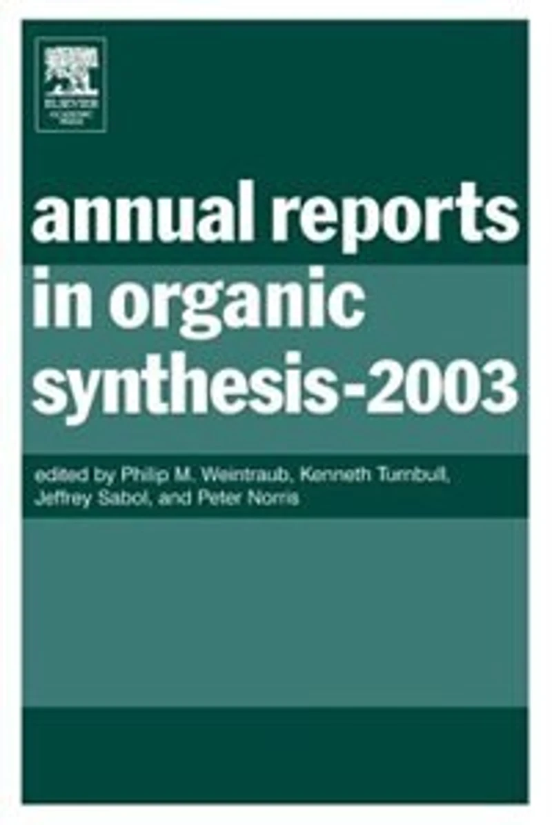 Annual Reports Organic Synthesis (2003)