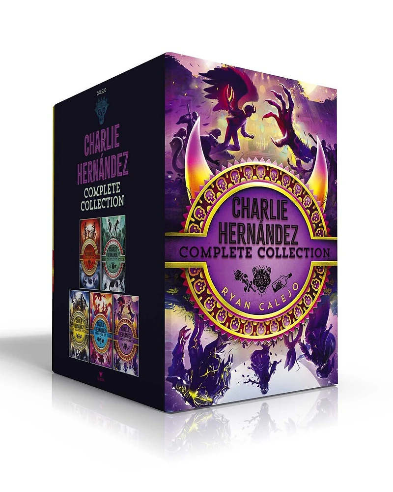 Charlie Hernández Complete Collected Set: Charlie Hernández & the League of Shadows; Charlie Hernández & the Castle of Bones; Charlie Hernández & the Golden Dooms; Charlie Hernández & the Phantom of Time; Charlie Hernández & the Hand of Darkness