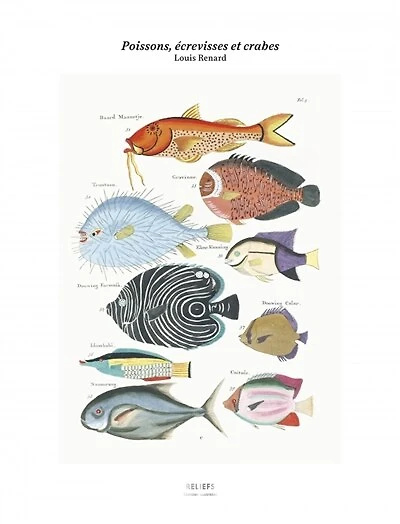 Poissons, écrevisses et crabes