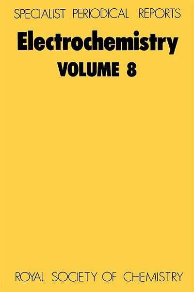 Electrochemistry: Volume 8