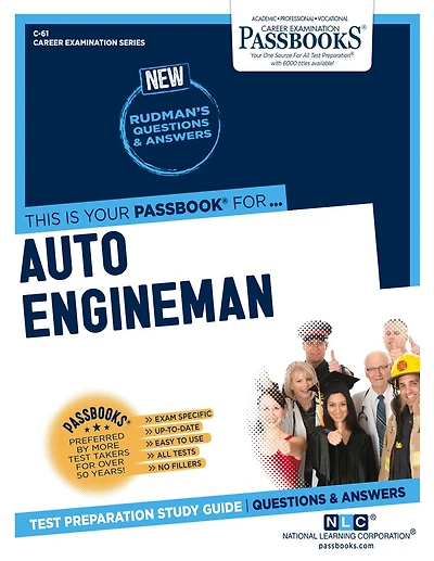 Auto Engineman (C-61): Passbooks Study Guide