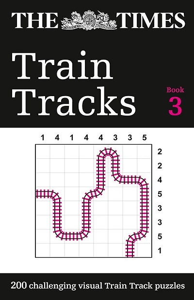 The Times Train Tracks Book 3: 200 challenging visual logic puzzles