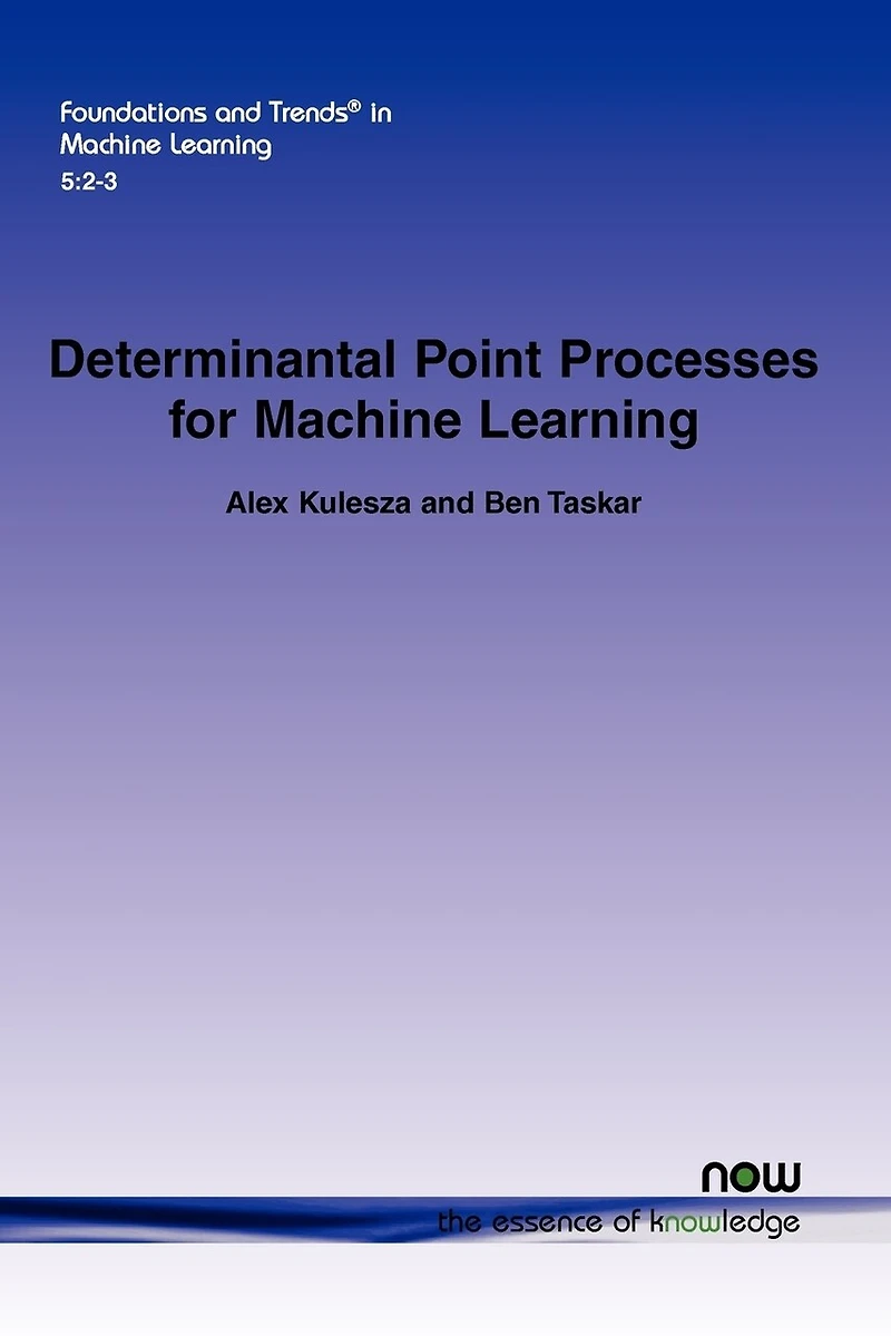 Determinantal Point Processes for Machine Learning