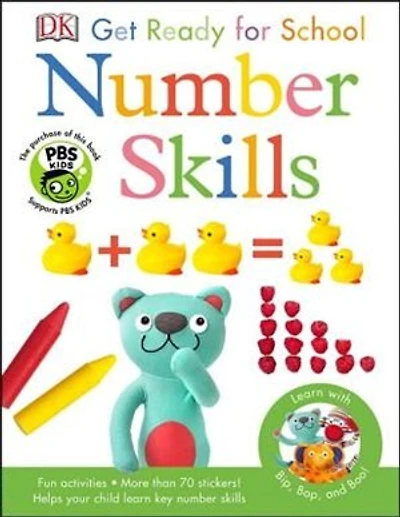 Bip, Bop, And Boo Get Ready For School: Number Skills