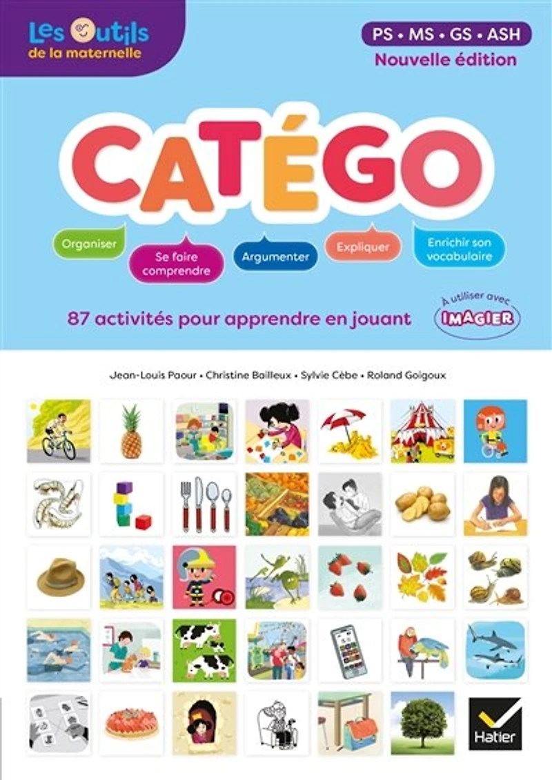 Catégo, PS, MS, GS, ASH: 87 activités pour apprendre en jouant