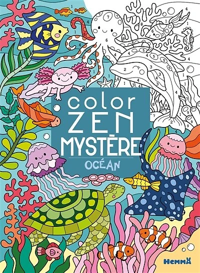 Color Zen mystère: Océan