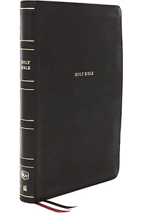 NKJV, Giant Print Center-Column Reference Bible, Verse Art Cover Collection, Leathersoft, Purple, Red Letter, Comfort Print: Holy New King James Version