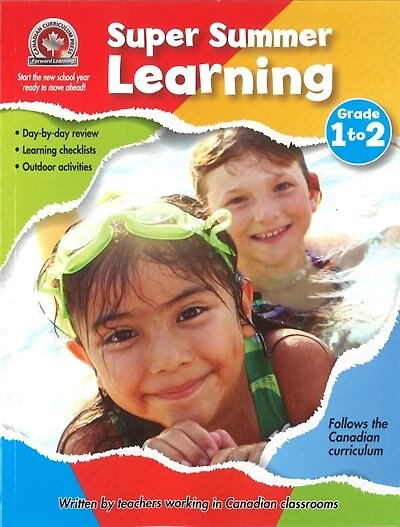 Super Summer Learning Workbook Grade 1 to Grade 2