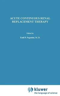 Acute Continuous Renal Replacement Therapy