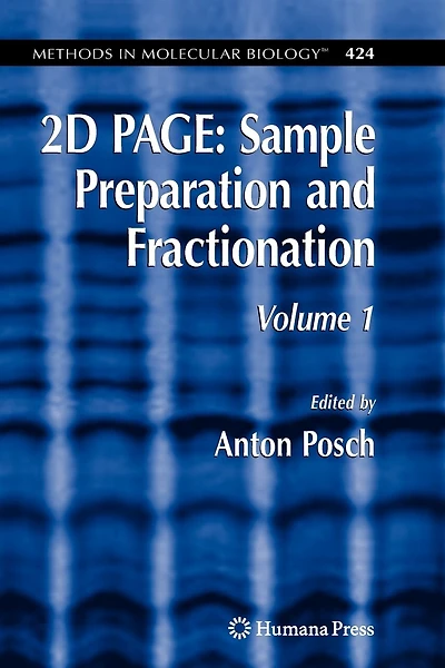2d Page: Sample Preparation And Fractionation: Volume 1