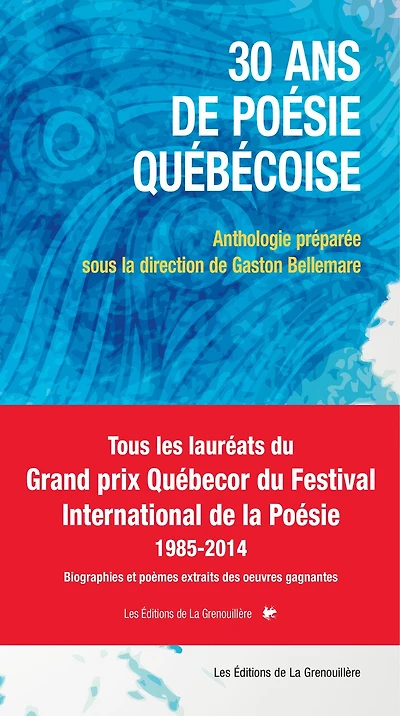30 ans de poésie québécoise