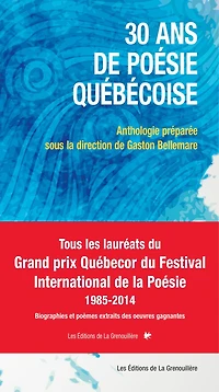 30 ans de poésie québécoise