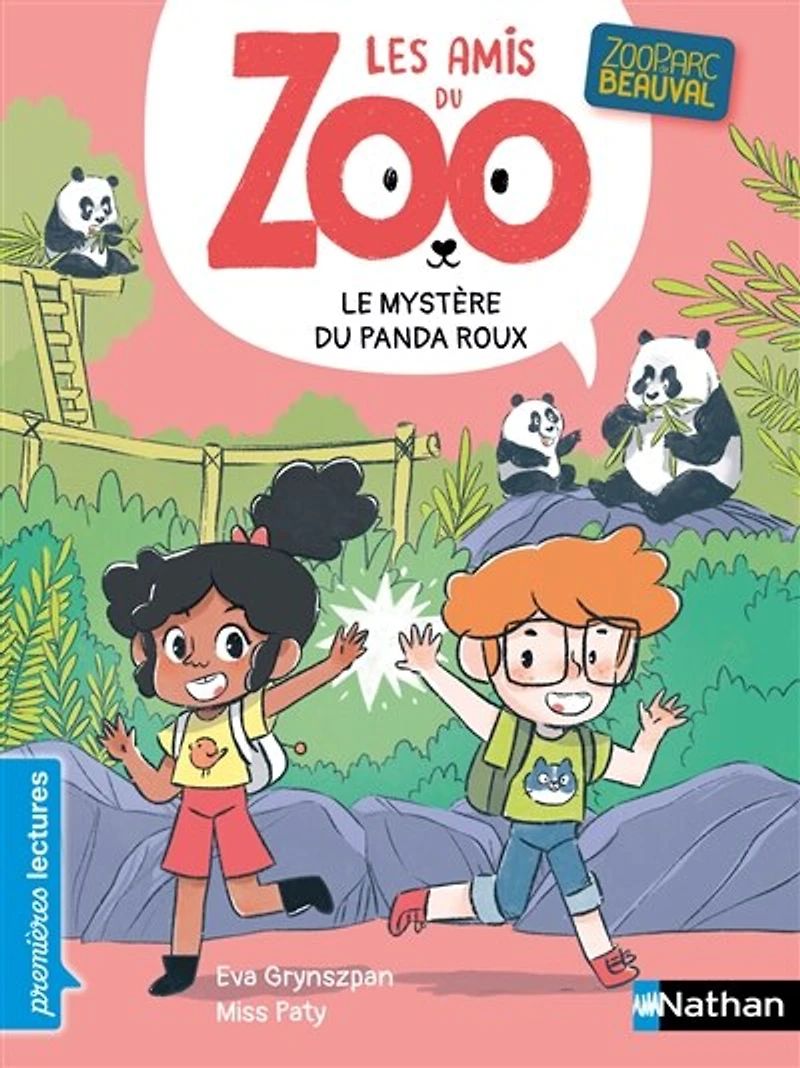 Les amis du zoo - Le mystère du panda roux - Premières lectures - Dès 6 ans - Livre numérique