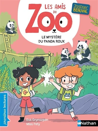 Les amis du zoo - Le mystère du panda roux - Premières lectures - Dès 6 ans - Livre numérique