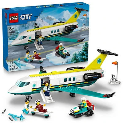 LEGO® Emergency Air Ambulance Airplane - 60465