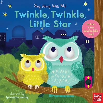 Twinkle, Little Star: (A Classic Bedtime Nursery Rhyme Board Book with Interactive Sliders and QR Code For Instrumental Vocal Versions - Babies Toddlers)
