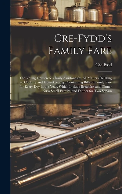 Cre-Fydd's Family Fare: The Young Housewife's Daily Assistant On All Matters Relating to Cookery and Housekeeping: Containing Bills of Family Fare for Every Day in the Year, Which Include Breakfast and Dinner for a Small Family, and Dinner for Two Servan