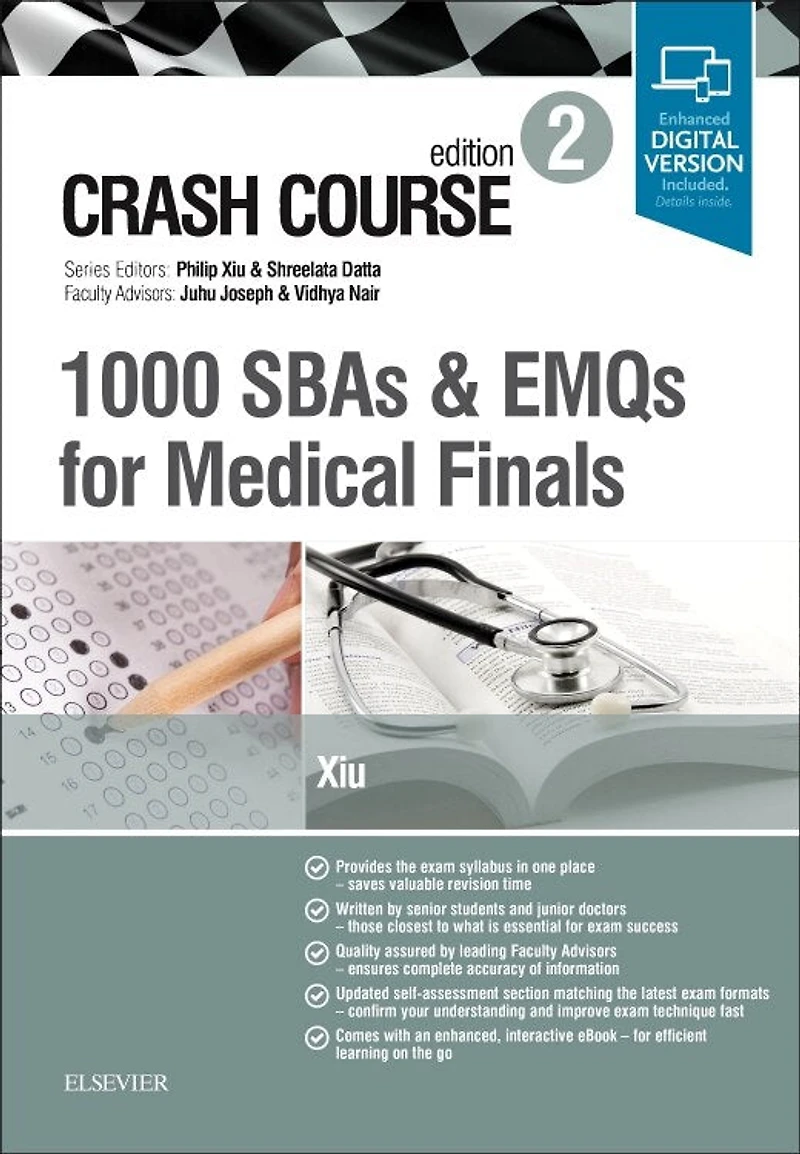 Crash Course 1000 SBAs for Finals and the MLA - Medicine Surgery