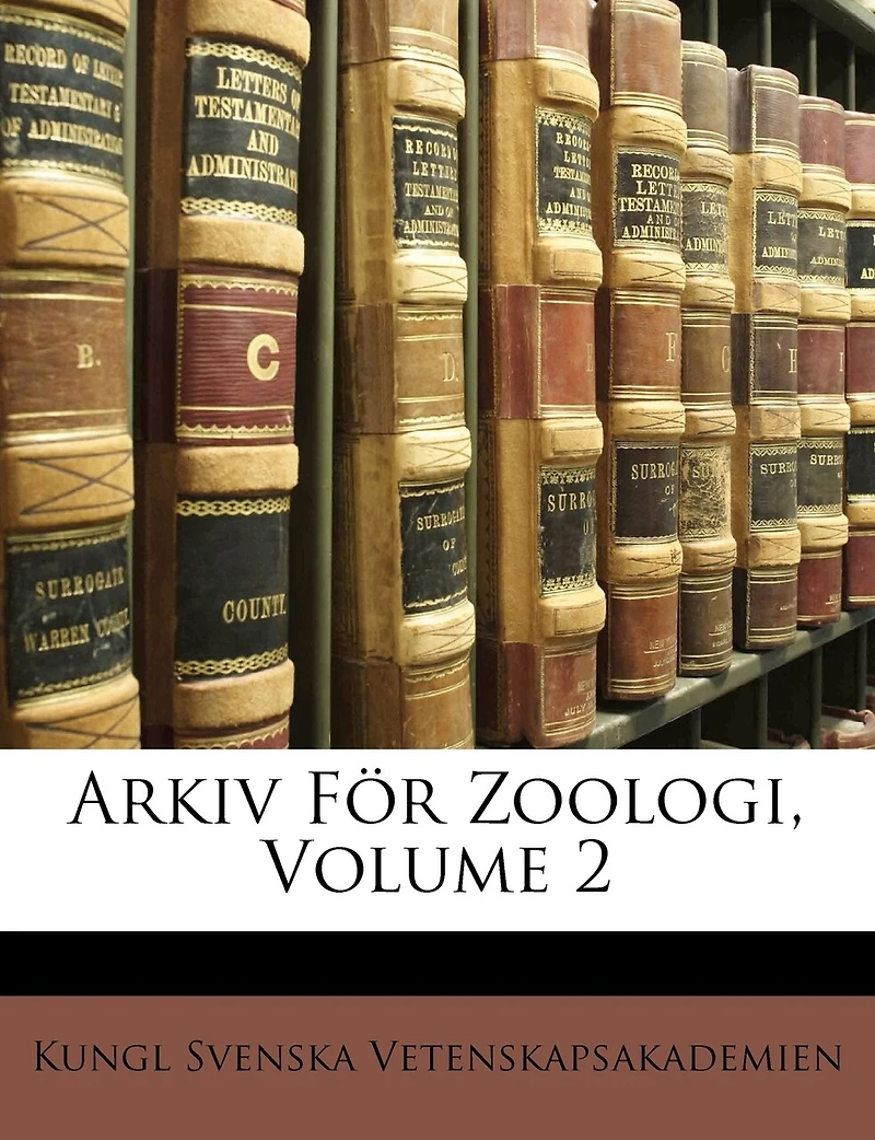 Arkiv För Zoologi, Volume 2