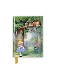 John Tenniel: Alice and the Cheshire Cat 2024 Luxury Pocket Diary - Week to View