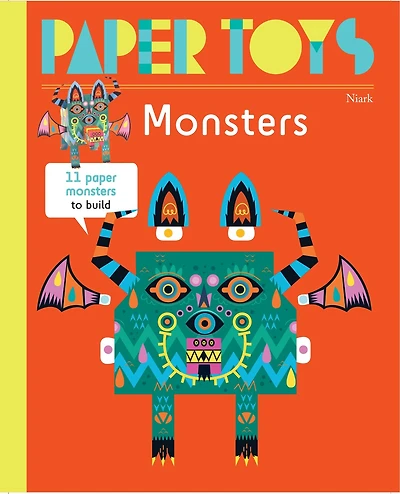 Paper Toys: Monsters: 11 Paper Monsters To Build