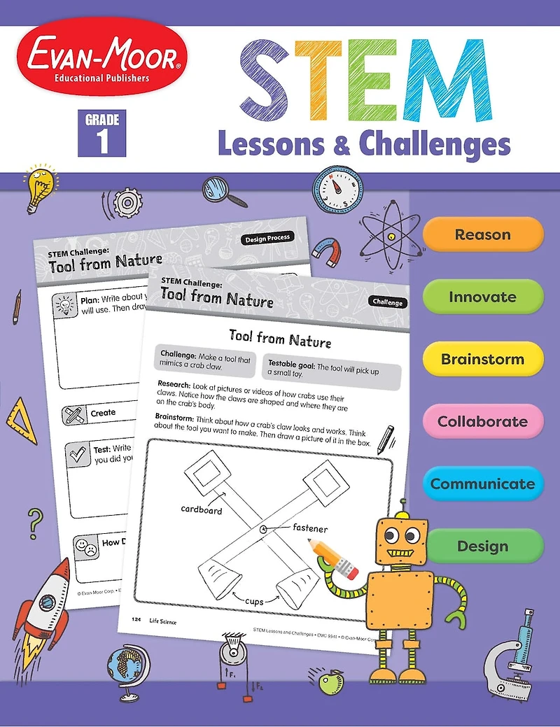 Stem Lessons and Challenges, Grade 1
