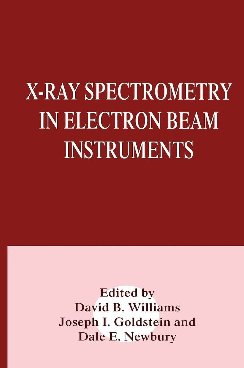 X-ray Spectrometry In Electron Beam Instruments