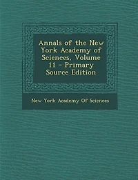 Annals Of The New York Academy Sciences