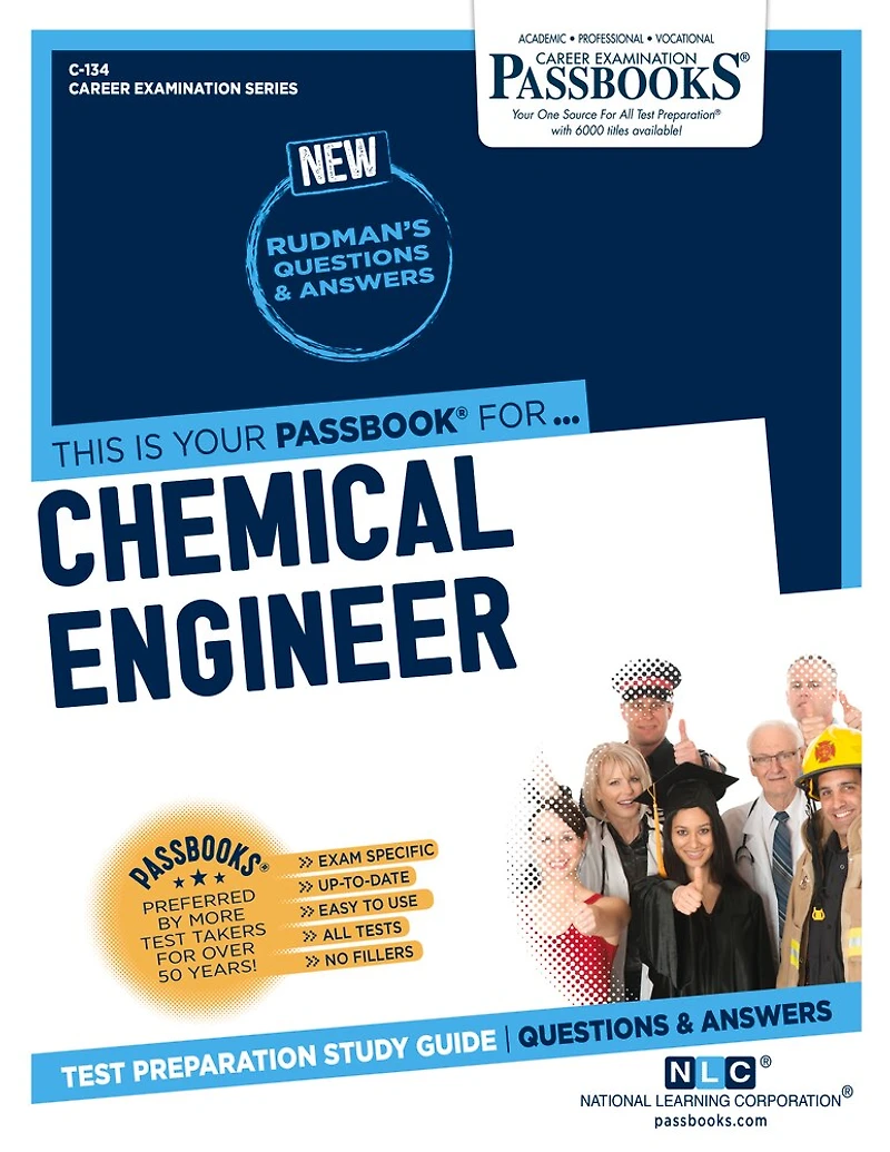 Chemical Engineer (C-134): Passbooks Study Guide
