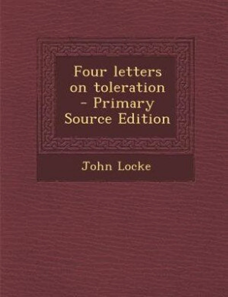 Four Letters on Toleration