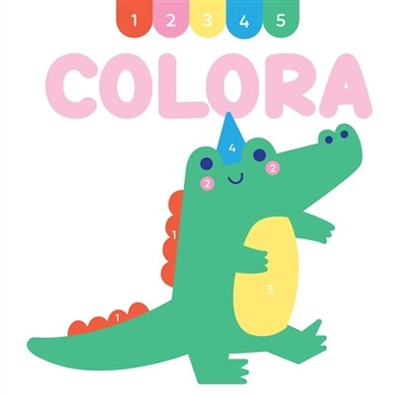 12345 colora: crocodile