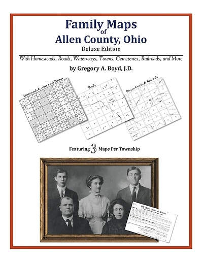 Family Maps of Allen County, Ohio
