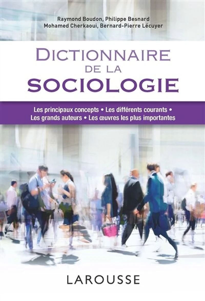 Dictionnaire de la sociologie