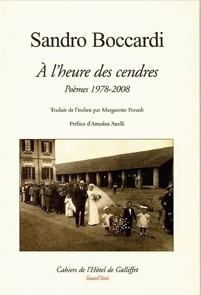 A l'heure des cendres : poèmes 1978-2008: poèmes 1978-2008