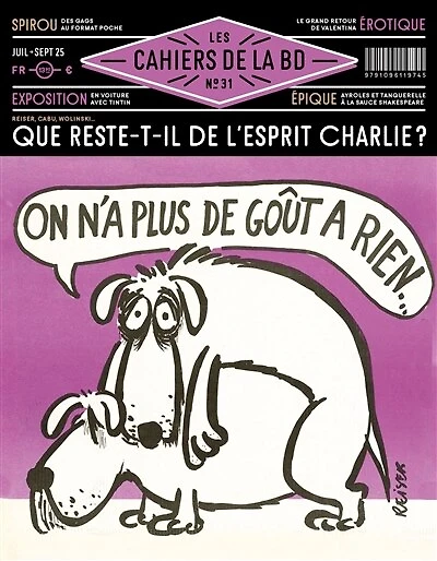 Les cahiers de la BD, n°31. Que reste-t-il de l'esprit Charlie ?