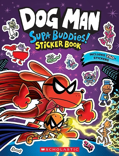 Dog Man: Official Supa Buddies Sticker Book