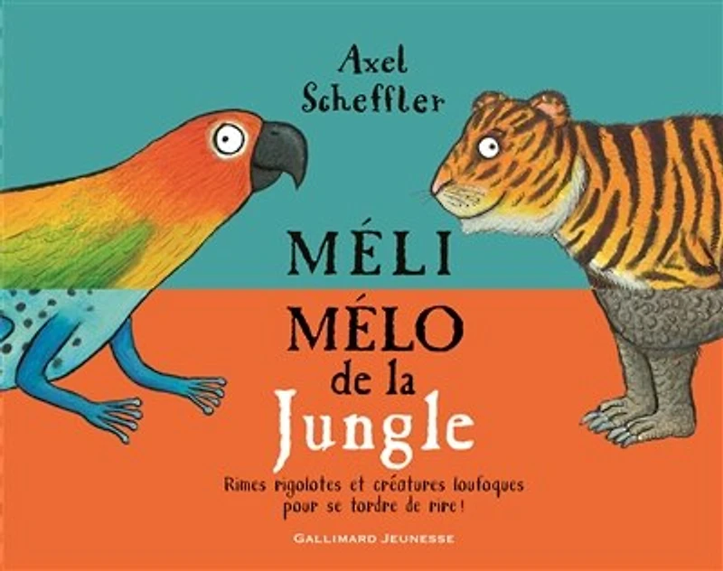 Méli-mélo de la jungle: rimes rigolotes et créatures loufoques pour se tordre de rire !