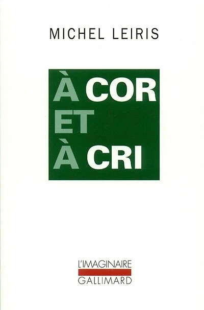 à cor et cri