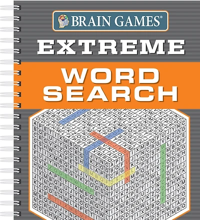Brain Games - Extreme Word Search (256 Pages)