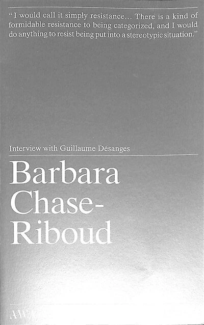 Barbara Chase-Riboud : interview with Guillaume Désanges: interview with Guillaume Désanges