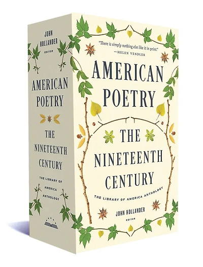 American Poetry: The Nineteenth Century: A Library Of America Boxed Set