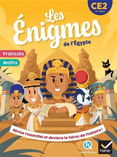 Les énigmes de l'Egypte, CE2, 8-9 ans: français, maths