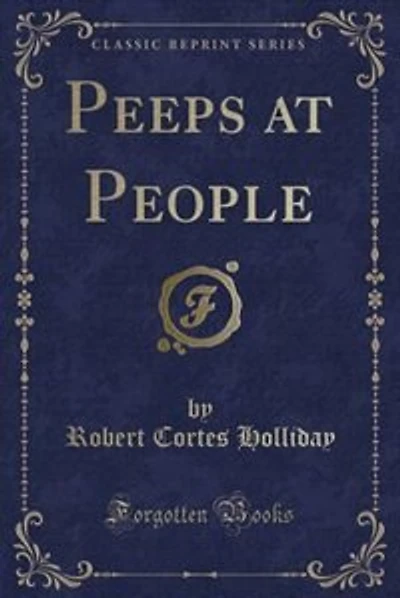 Peeps at People (Classic Reprint)