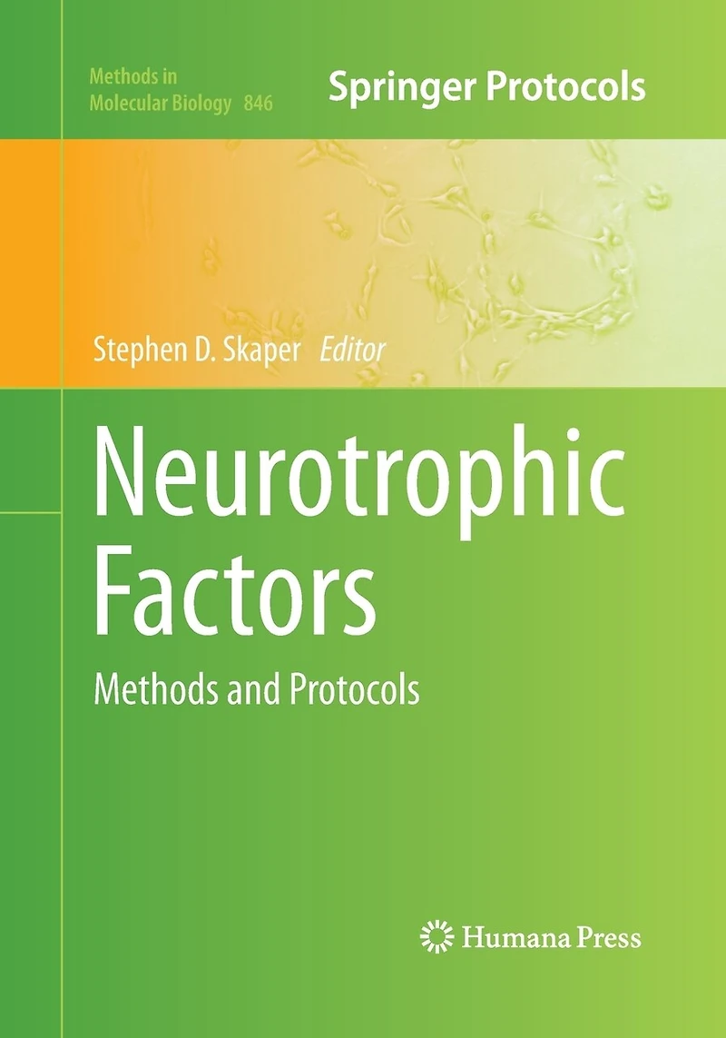 Neurotrophic Factors: Methods And Protocols
