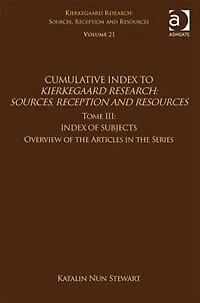 Volume 21, Tome III: Cumulative Index: Index of Subjects, Overview the Articles Series