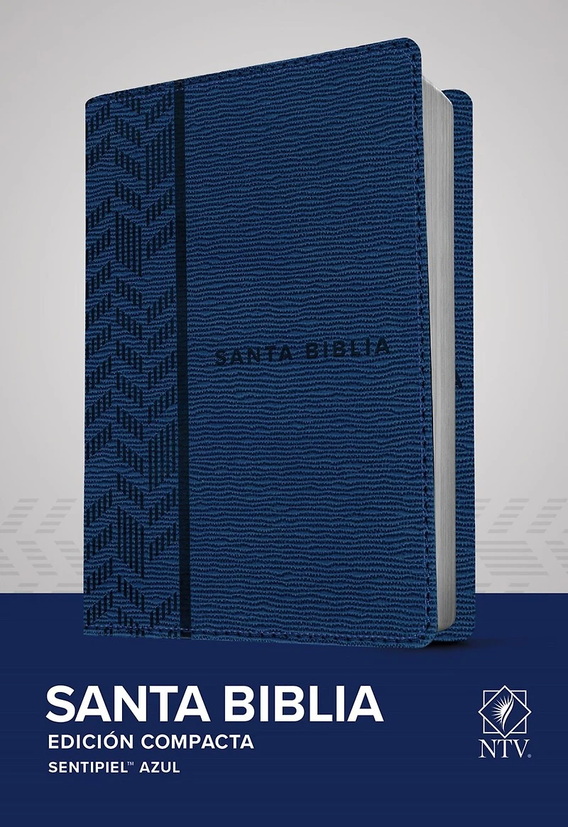 Santa Biblia NTV, Edición compacta, Café latté (SentiPiel)