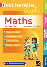Bescherelle école maths: du CP au CM2