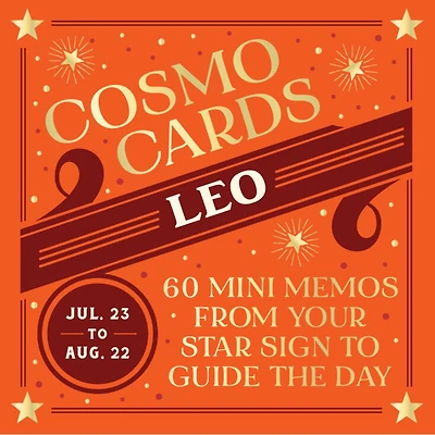 Cosmo Cards: Leo: 60 Mini Memos from Your Star Sign to Guide the Day